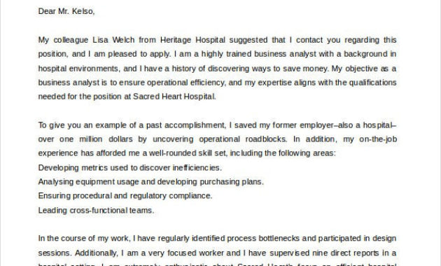 Business Letter 13 Free Word Pdf Documents Download With Regard To Business Analyst Documents Templates