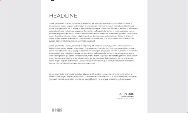 Business Letterhead Template Download Free Vectors For Free Online Business Letterhead Templates