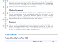 Business Plan Financial Template Pdf Templates Jotform Throughout Quarterly Business Plan Template