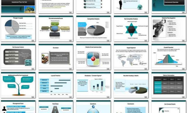 Business Plan Powerpoint Template Free The Highest Intended For Business Plan Template Powerpoint Free Download