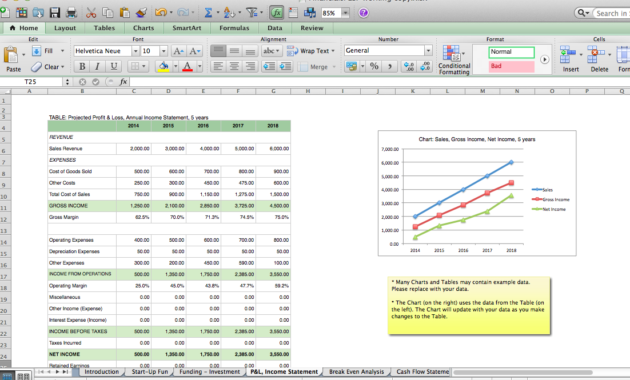 Business Plan Screenshots Microsoft Office Word And For Simple Business Plan Template Excel