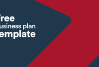 Business Plan Template For Entrepreneurs Bdcca With Business Plan Template For Tech Startup