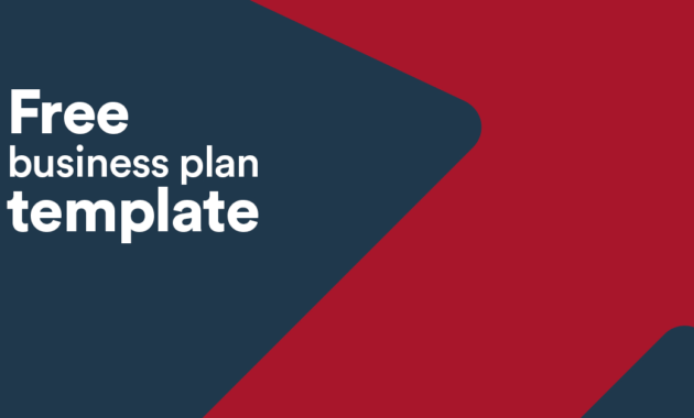 Business Plan Template For Entrepreneurs Bdcca With Business Plan Template For Tech Startup