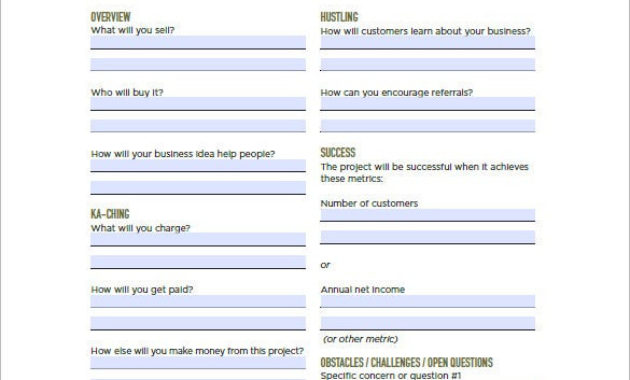 Business Plan Template For Mac 24 Free Word Excel Pdf Pertaining To One Page Business Summary Template