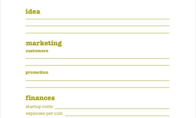 Business Plan Template Free 3 Things You Need To Know Throughout Business Plan Template Free Word Document