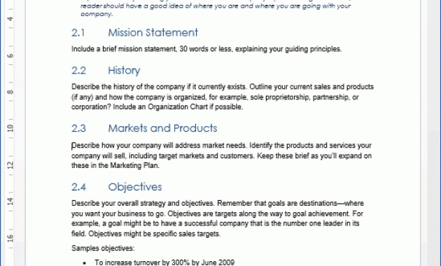Business Plan Template In Word 4 Secrets About Business In Free Business Proposal Template Ms Word