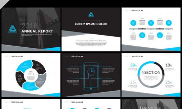 Business Presentation Template Set Vector Free Download For Ppt Templates For Business Presentation Free Download