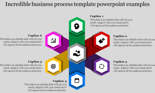 Business Process Template Powerpoint Slideegg Throughout Business Process Catalogue Template