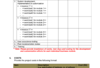 Business Proposal Sample Templates In Word And Pdf Within Quality One Page Project Proposal Template