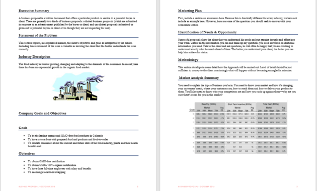 Business Proposal Template Word Templates Intended For Business Partnership Proposal Template