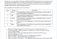 Business Requirements Document Template Brd Vs Frd With Regard To Brd Business Requirements Document Template
