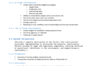 Business Requirements Document Template In Word And Pdf Regarding Business Requirements Document Template Pdf