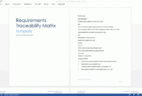 Business Requirements Specification Template Ms Word For Business Requirements Definition Template
