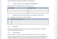 Business Requirements Specification Template Ms Word Intended For Business Requirements Definition Template