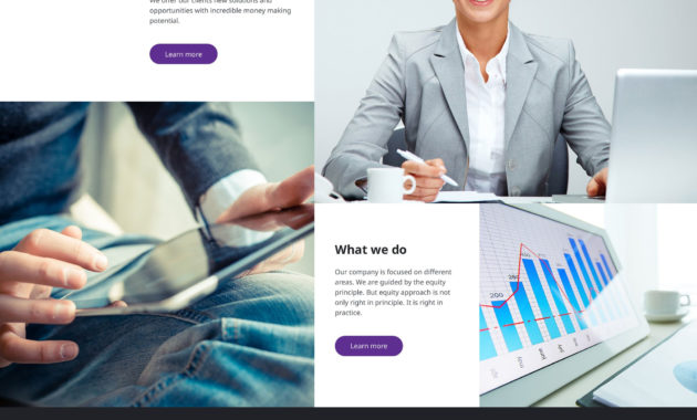 Business Responsive Website Template 58214 Intended For Website Templates For Small Business