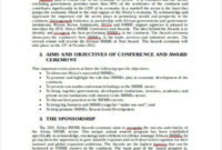 Business Sponsorship Proposal Templates 4 Free Word Pertaining To Sponsor Proposal Template