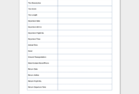 Business Travel Itinerary Template 23 Word Excel Pdf Intended For Sample Business Travel Itinerary Template