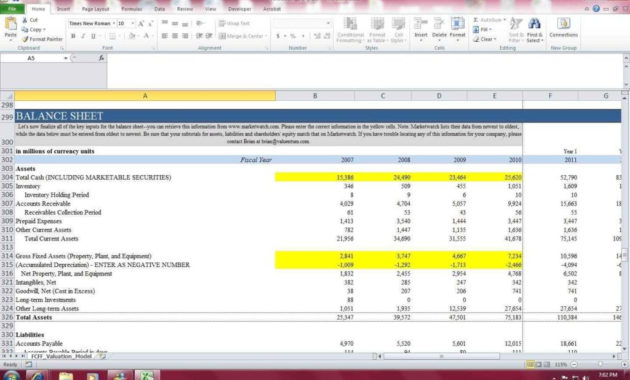 Business Valuation Spreadsheet Pernillahelmersson In Business Valuation Template Xls