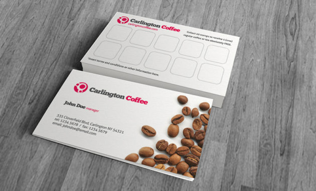 Cafe Business Card Template » Free Download » Cf00004 For Coffee Business Card Template Free