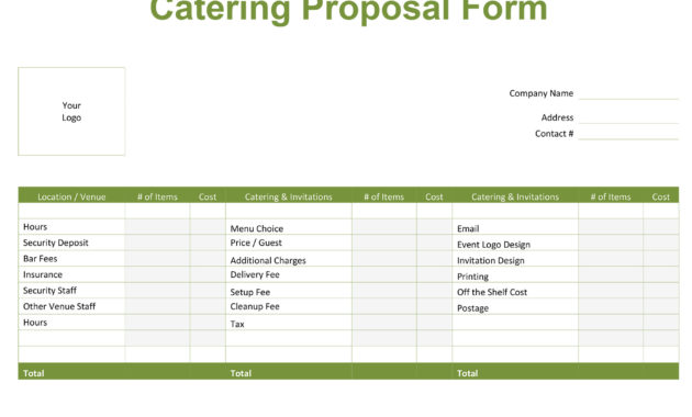 Cateringproposaltemplates01Hd All Form Templates With Regard To Catering Proposal Template