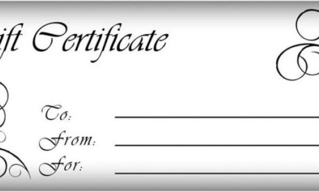 Certificate Clipart Gift Voucher Certificate Gift Voucher Within Donation Certificate Template Free 14 Awards