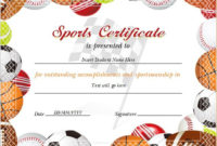 Certificate Clipart Sports Day Certificate Sports Day Inside Printable Printable Softball Certificate Templates