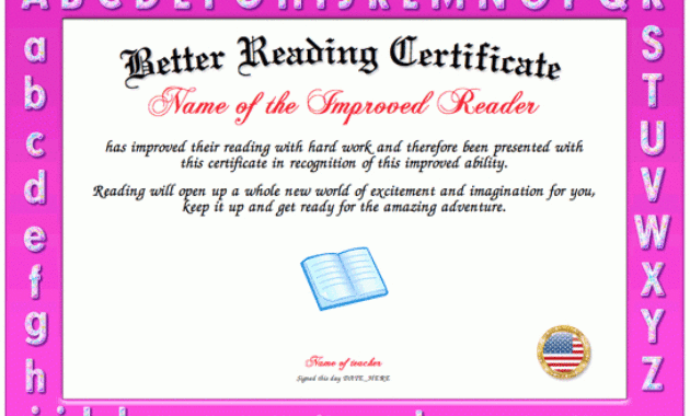 Certificate Creator Certificate Maker Certificate Regarding Quality Accelerated Reader Certificate Template Free