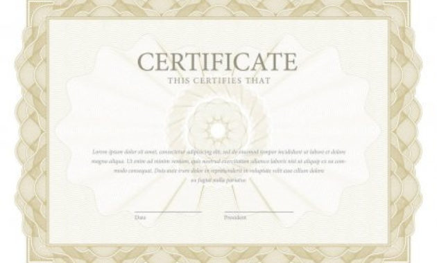 Certificate Diploma Of Completion Template Background Within Printable Certificate Scroll Template