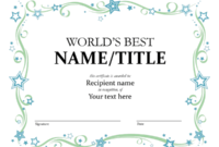 Certificate Of Achievement Blue Pertaining To Quality Blank Certificate Of Achievement Template
