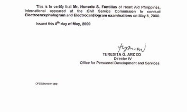 Certificate Of Appearance Civil Service Commision Flickr For Quality Certificate Of Appearance Template