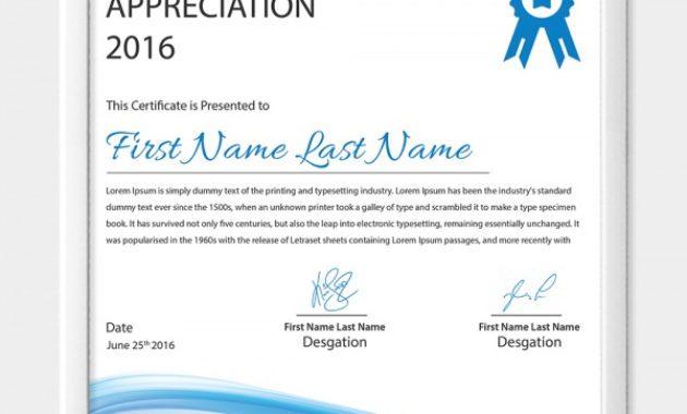 Certificate Of Appreciation Template 13 Download In Intended For Free Certificate Of Appreciation Template Word