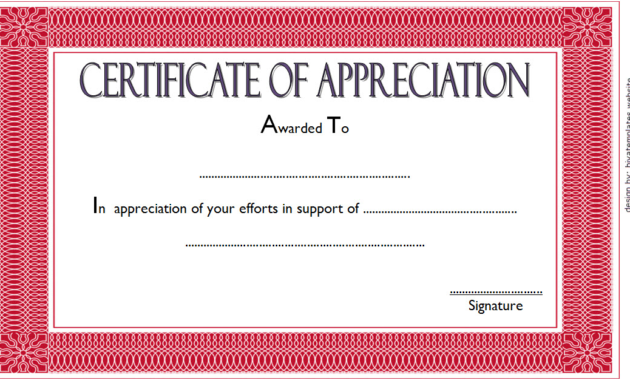 Certificate Of Appreciation Template Word 11 Free Concepts In Years Of Service Certificate Template Free 11 Ideas
