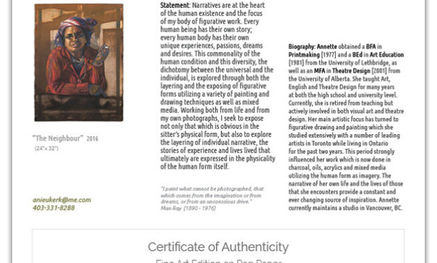 Certificate Of Authenticity Print Art Photography Ca Regarding Photography Certificate Of Authenticity Template