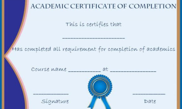 Certificate Of Completion 22 Templates In Word Format Intended For Free Anger Management Certificate Template