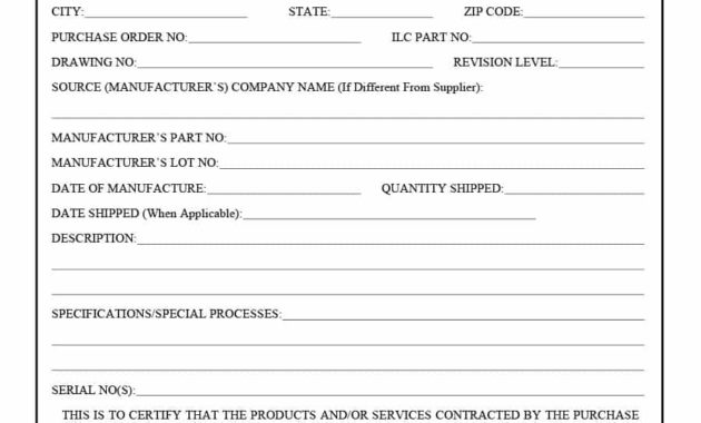 Certificate Of Conformance Template Professional Inside Certificate Of Conformance Template Free