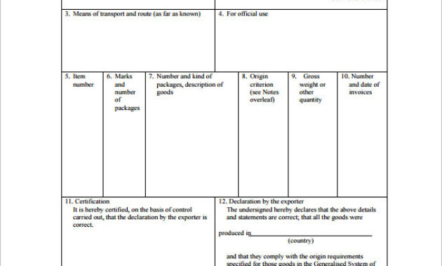 Certificate Of Origin Template 14 Samples Examples Regarding Printable Certificate Of Origin Template Ideas Free