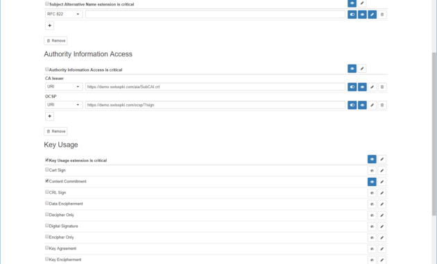 Certificate Policy Editor Swisspki Within Certificate Throughout Certificate Authority Templates