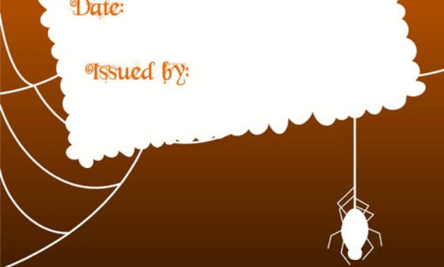 Certificate Templates Best Halloween Costume With Halloween Costume Certificate