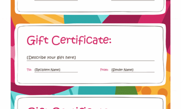 Certificate Templates Download Amp Free Certificate Inside Amazing Microsoft Gift Certificate Template Free Word