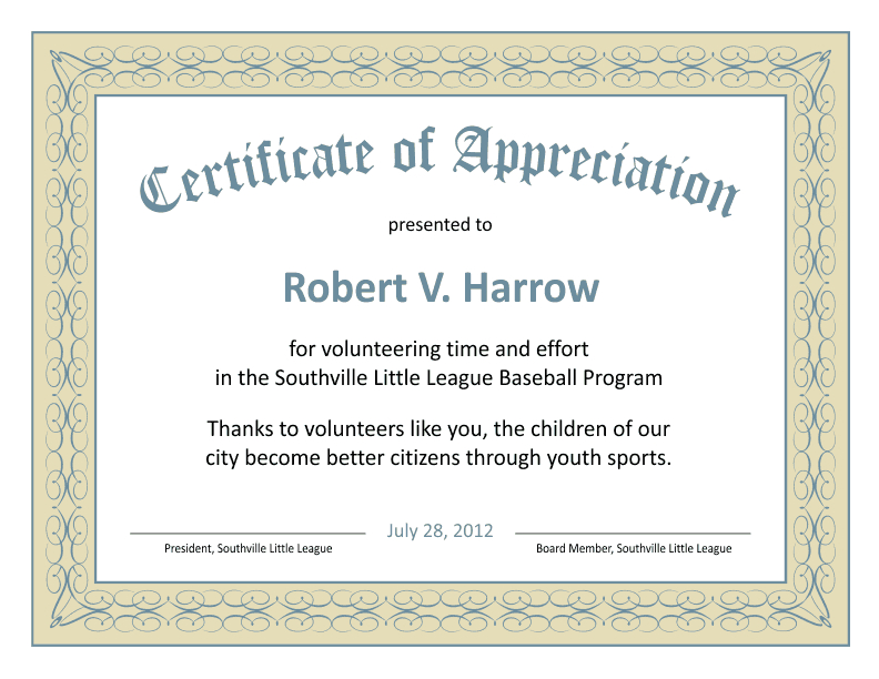 Certificate Templates In Awesome Anniversary Certificate Template Free