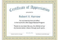 Certificate Templates Inside Printable Thanks Certificate Template
