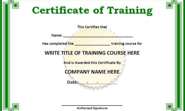 Certificate Templates Regarding Amazing Best Coach Certificate Template Free 9 Designs