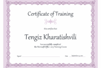 Certificate Templates With Regard To Microsoft Word Certificate Templates