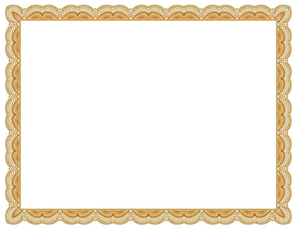 Certificates Borders Free Download Clipart Best In Free Printable Certificate Border Templates