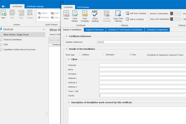 Certificates Napit Desktop With Regard To Minor Electrical Installation Works Certificate Template