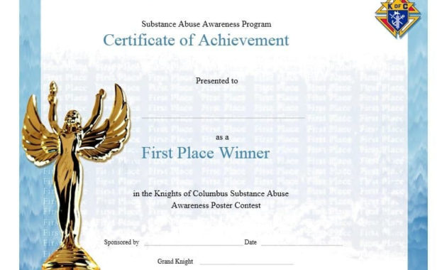 Certificates Of Achievements Certificate Template Downloads Pertaining To Awesome Word Template Certificate Of Achievement