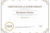 Certificates Office With Regard To Sales Certificate Template