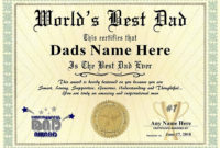 Cheap Certificate Award Templates Find Certificate Award Inside Best Dad Certificate Template