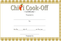 Chili Cook Off Certificate Template 10 Best Ideas Pertaining To Amazing Chess Tournament Certificate Template Free 8 Ideas
