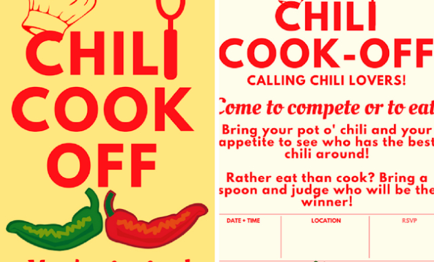 Chili Cookoff Insider Another Free Invite Scorecard With Free Chili Cook Off Award Certificate Template Free